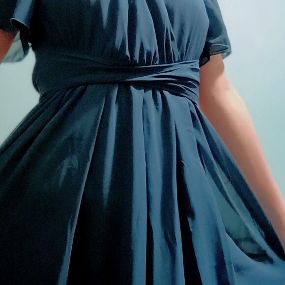 baltic born blue vaughnie maxi dress - Picture 2 of 3